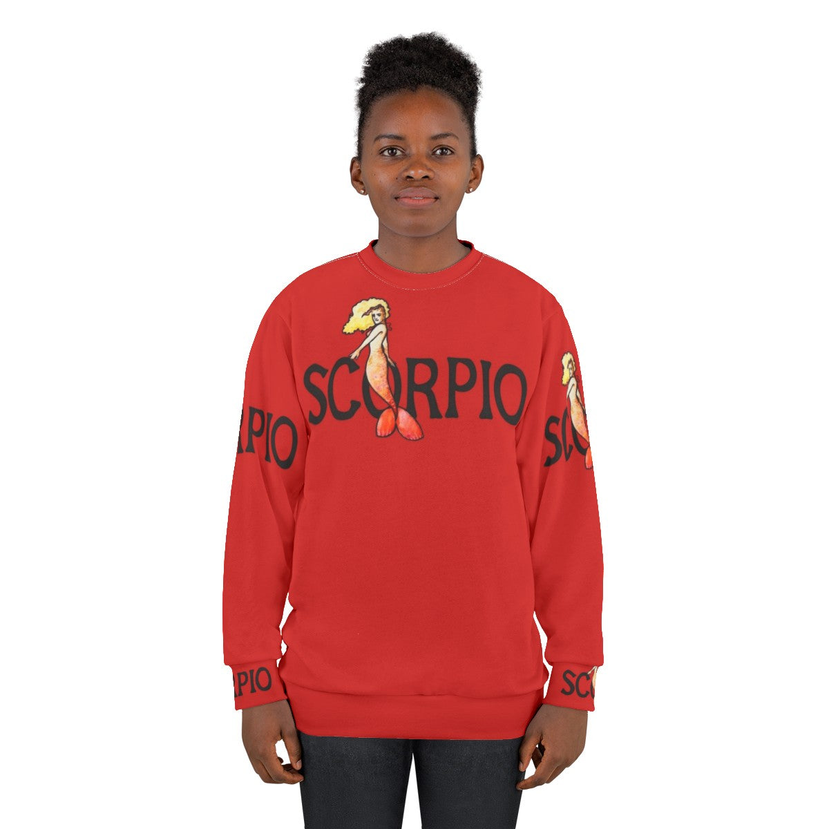 Scorpio Mermaid Zodiac Sweatshirt - women