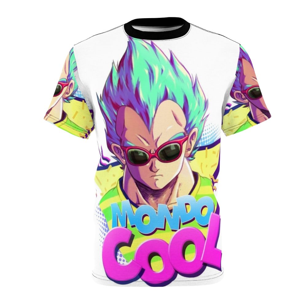 Retro-inspired pastel Dragon Ball t-shirt design