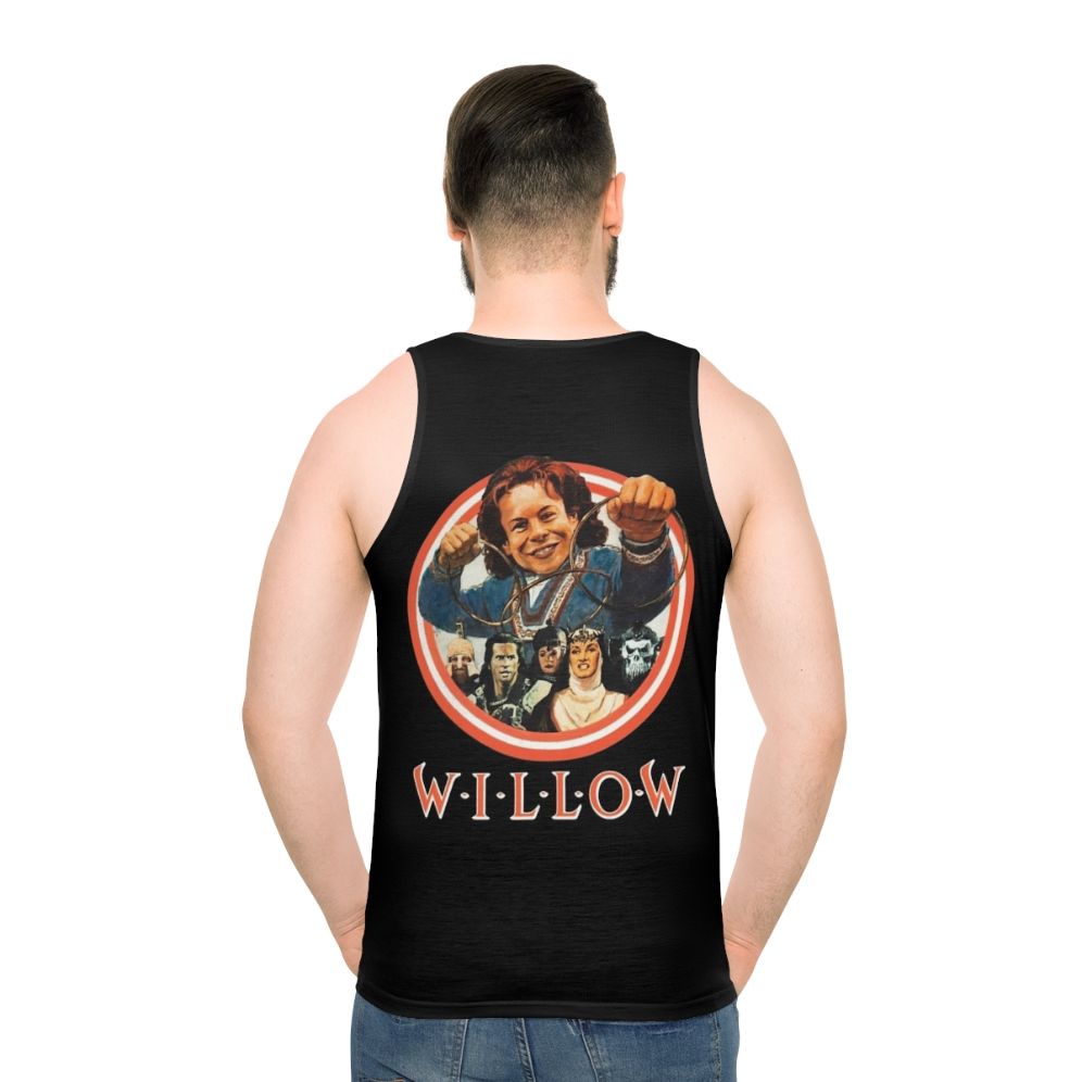 Willow Unisex Adventure Tank Top - men back