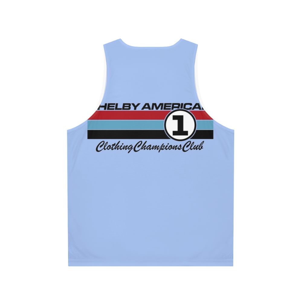 1966 Le Mans Unisex Racing Tank Top - Back