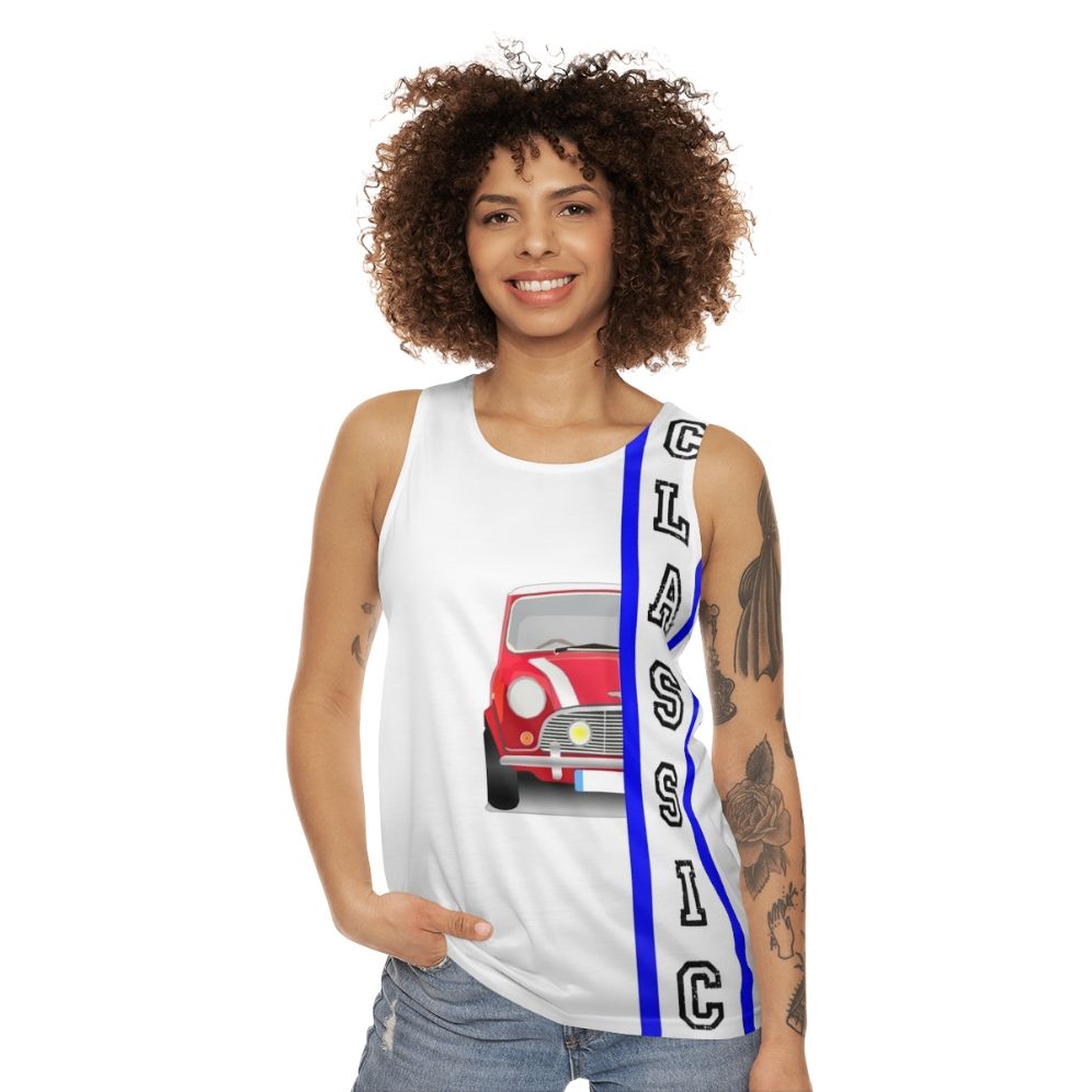 Classic Mini Cooper unisex tank top - women