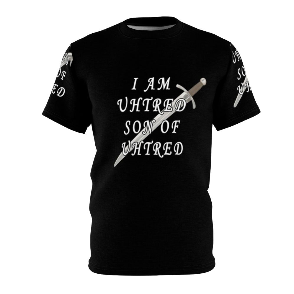 Uhtred-Inspired T-Shirt Featuring the Protagonist from The Last Kingdom