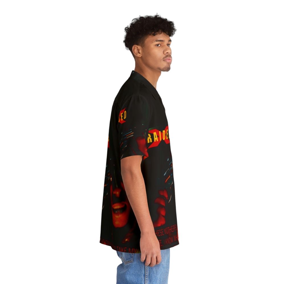 X Raided Hawaiian Shirt - Hip Hop Rap Gangsta Apparel - People Pight