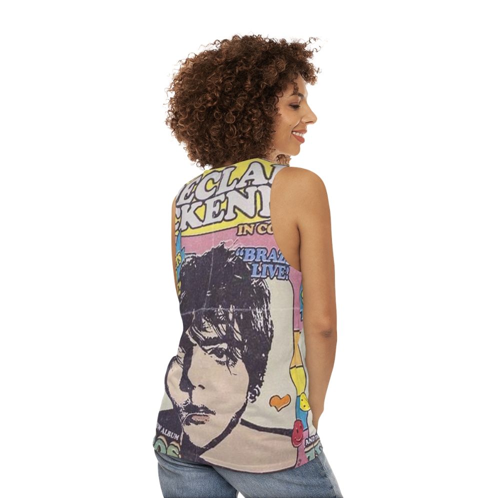 Retro Declan Mckenna Unisex Tank Top - women back