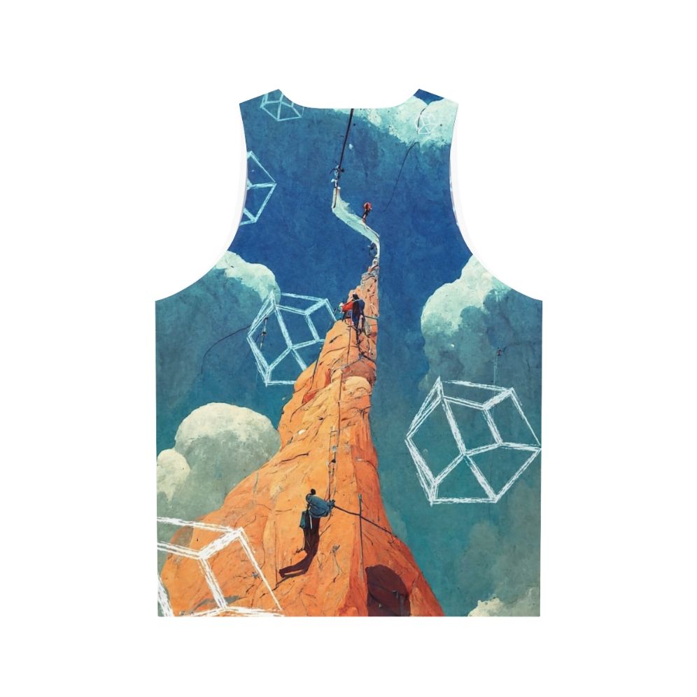 Inspire Rock Climbing Unisex Tank Top - Back