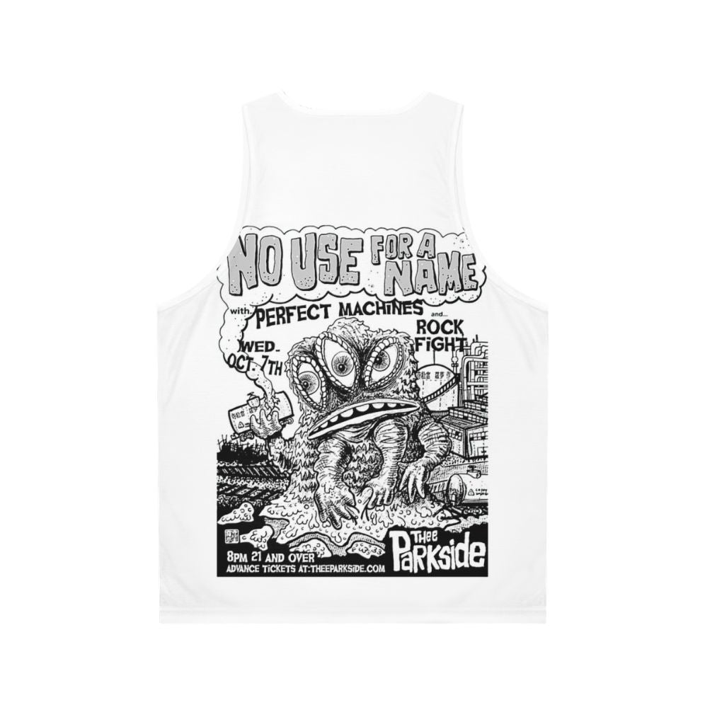 No Use For A Name Punk Rock Unisex Tank Top - Back