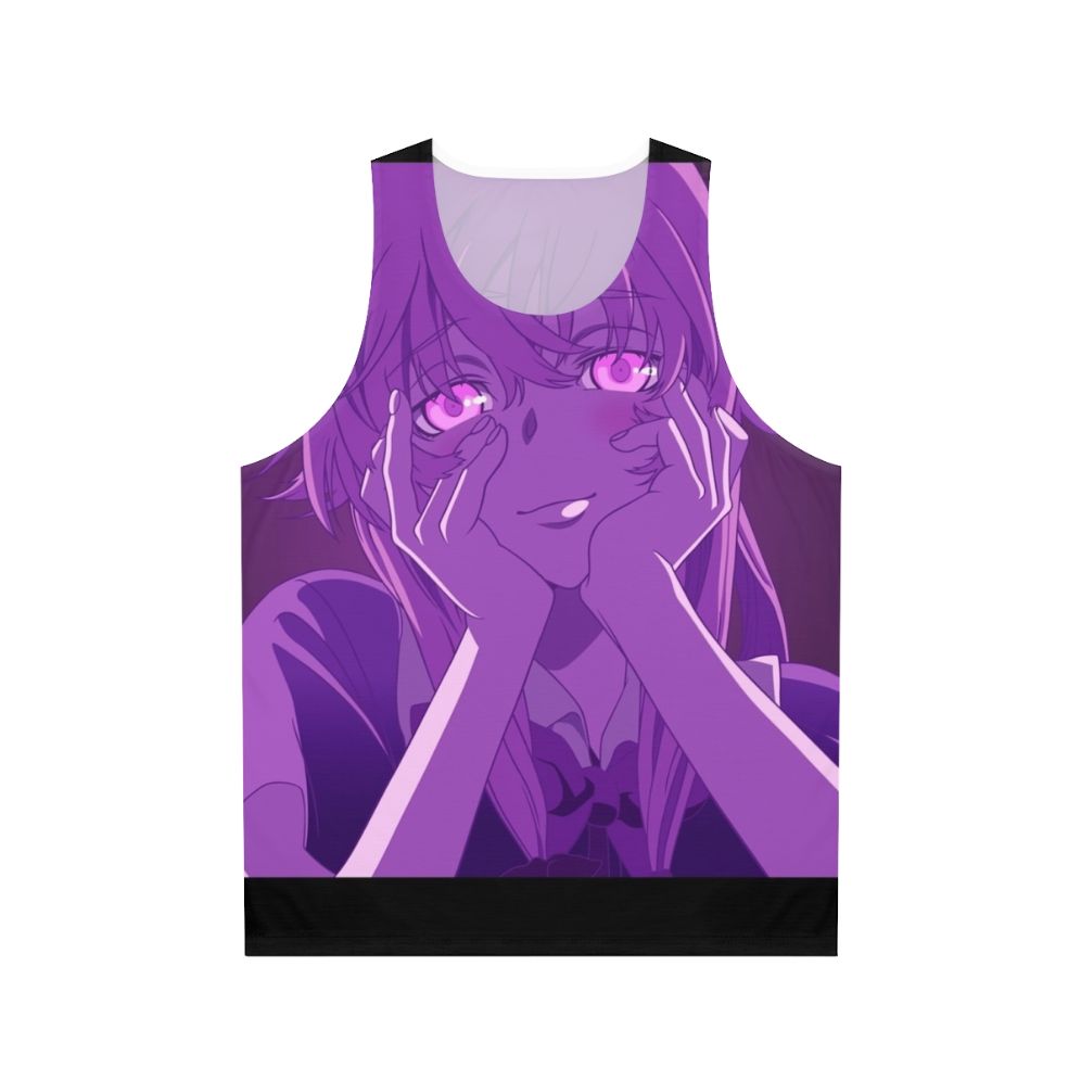 Yuno Gasai Mirai Nikki Anime Unisex Tank Top