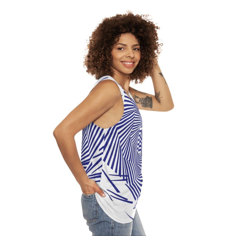 Alfred Hitchcock Vertigo Unisex Tank Top - women side