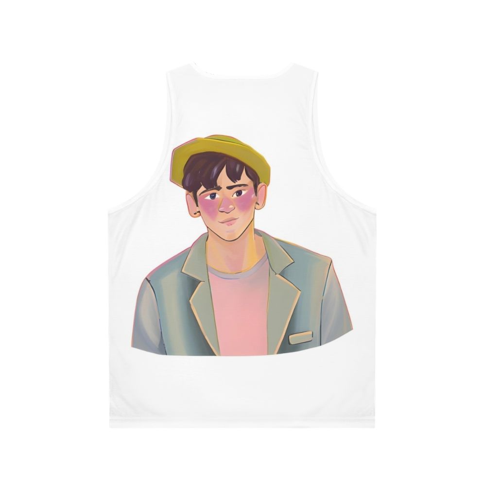 Heartstopper Charlie Spring Unisex Tank Top - Back