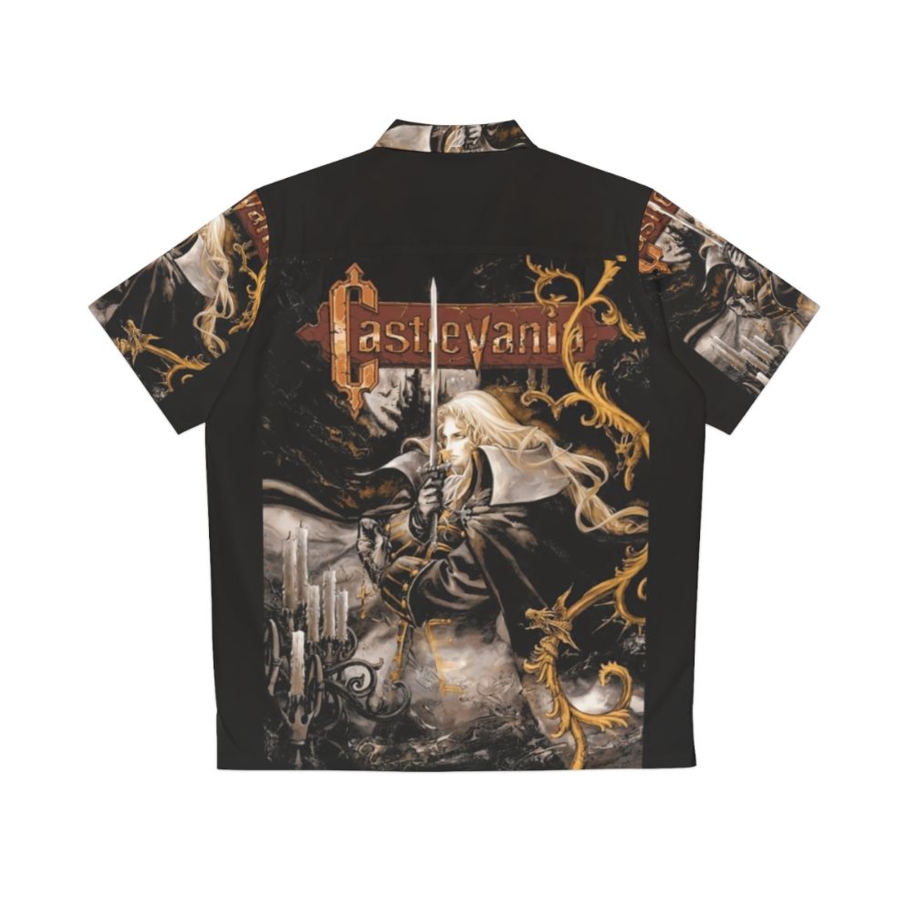 Castlevania Symphony Of The Night Hawaiian Shirt - Back