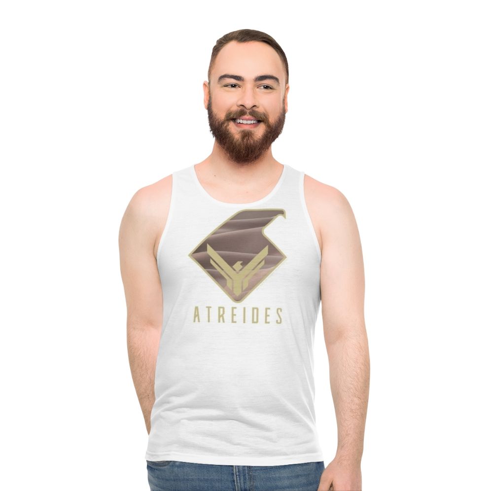 Dune House Atreides Hawk Unisex Tank Top - men