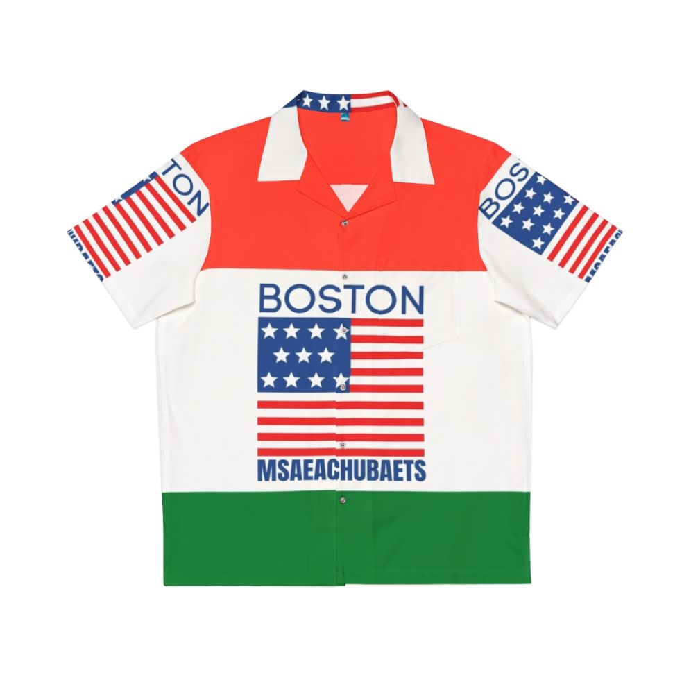 Boston Msaeachubaets Hawaiian Shirt with Customizable Design