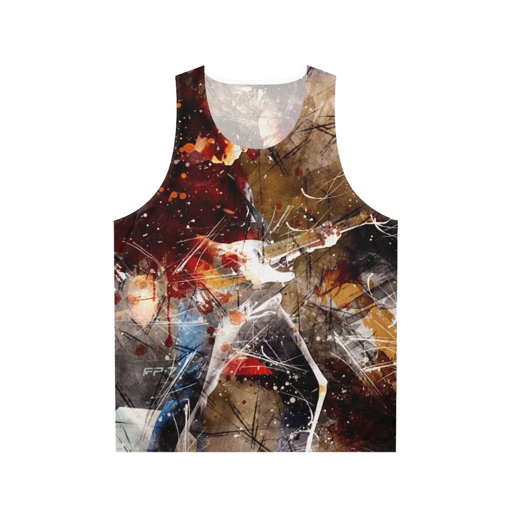 Unisex Aztec Camera Music Apparel Abstract Tank Top