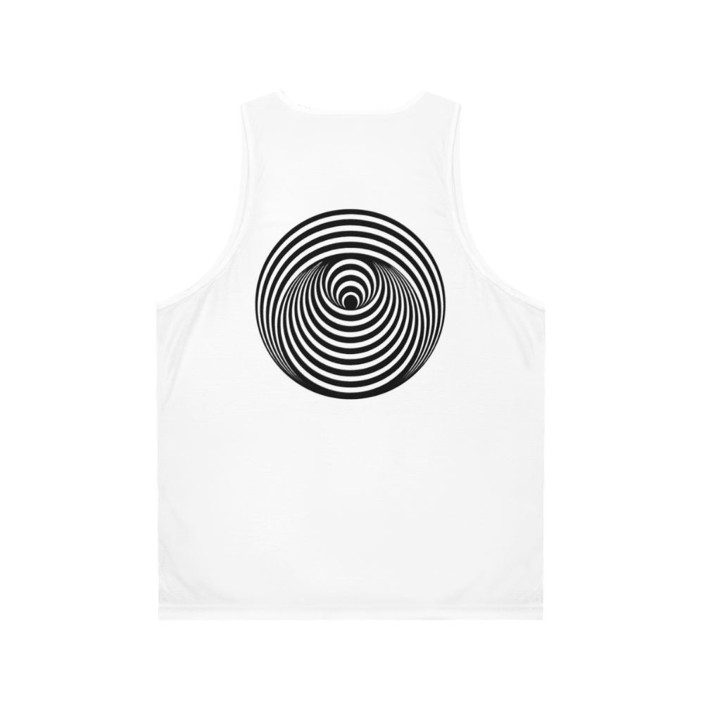 Unisex Vertigo Label Tank Top - Back