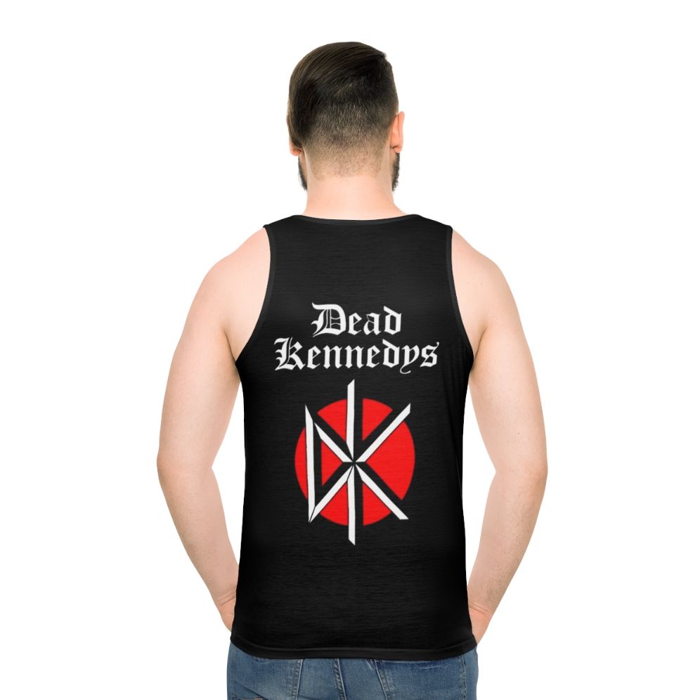 Dead Kennedys unisex punk rock tank top - men back