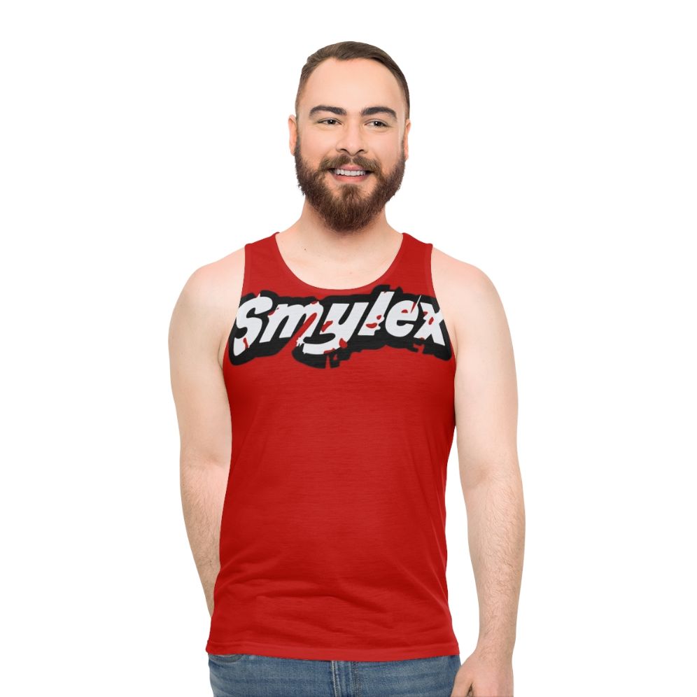 Smylex unisex harley quinn inspired lego tank top - men