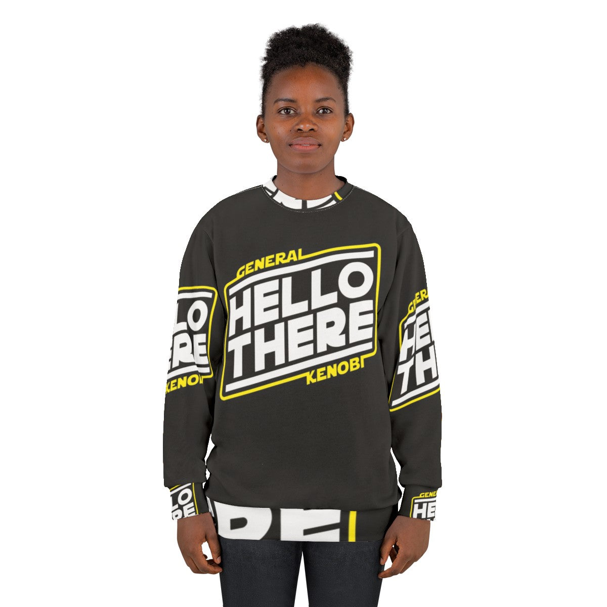 "Hello There" Funny Star Wars Inspired Sweatshirt - women