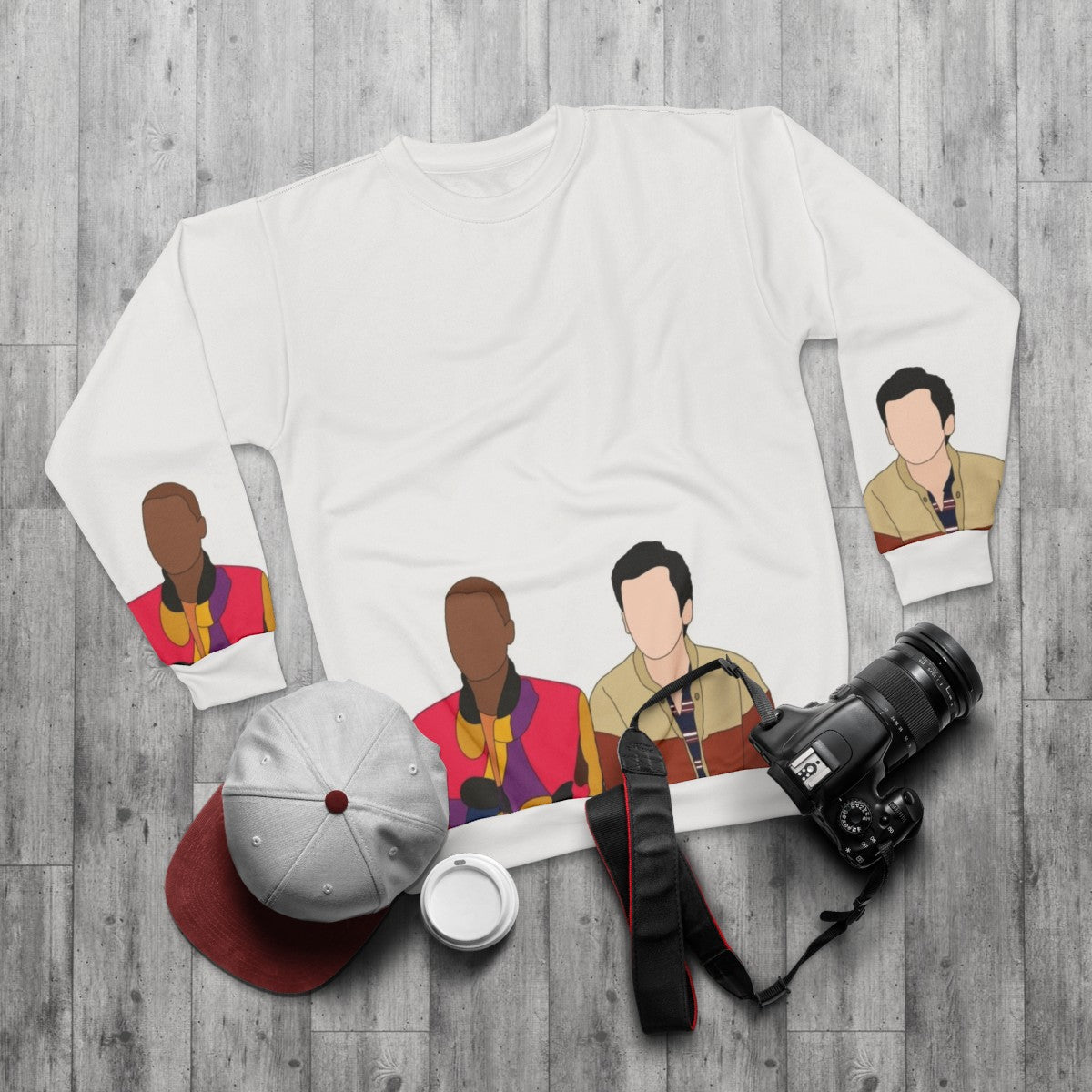 Netflix's Sex Education Eric and Otis Sweatshirt - flat lay