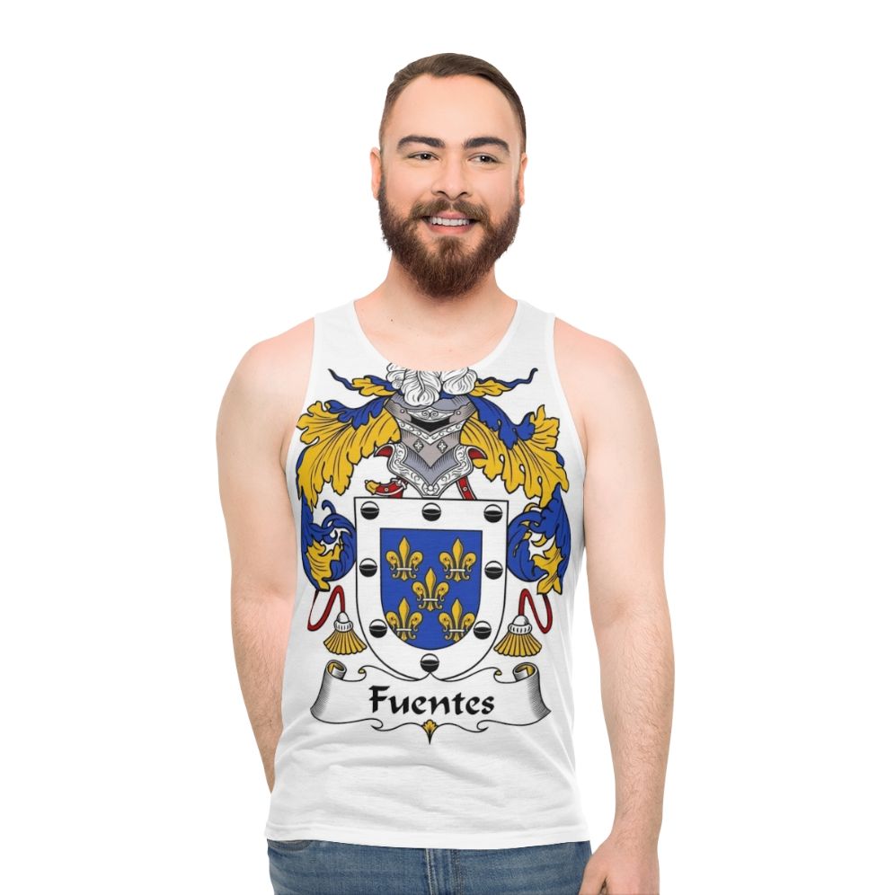 Fuentes Coat of Arms Unisex Tank Top - men