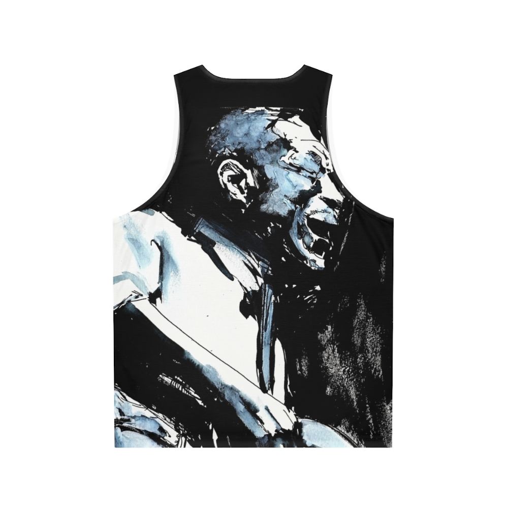 Son House Unisex Blues Music Tank Top - Back