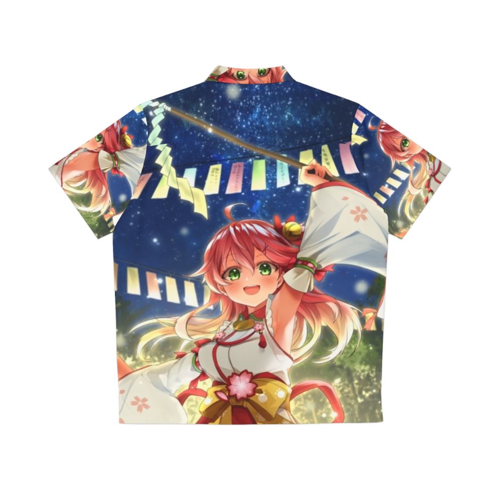 Sakura Miko Tanabata Hawaiian Shirt - Back