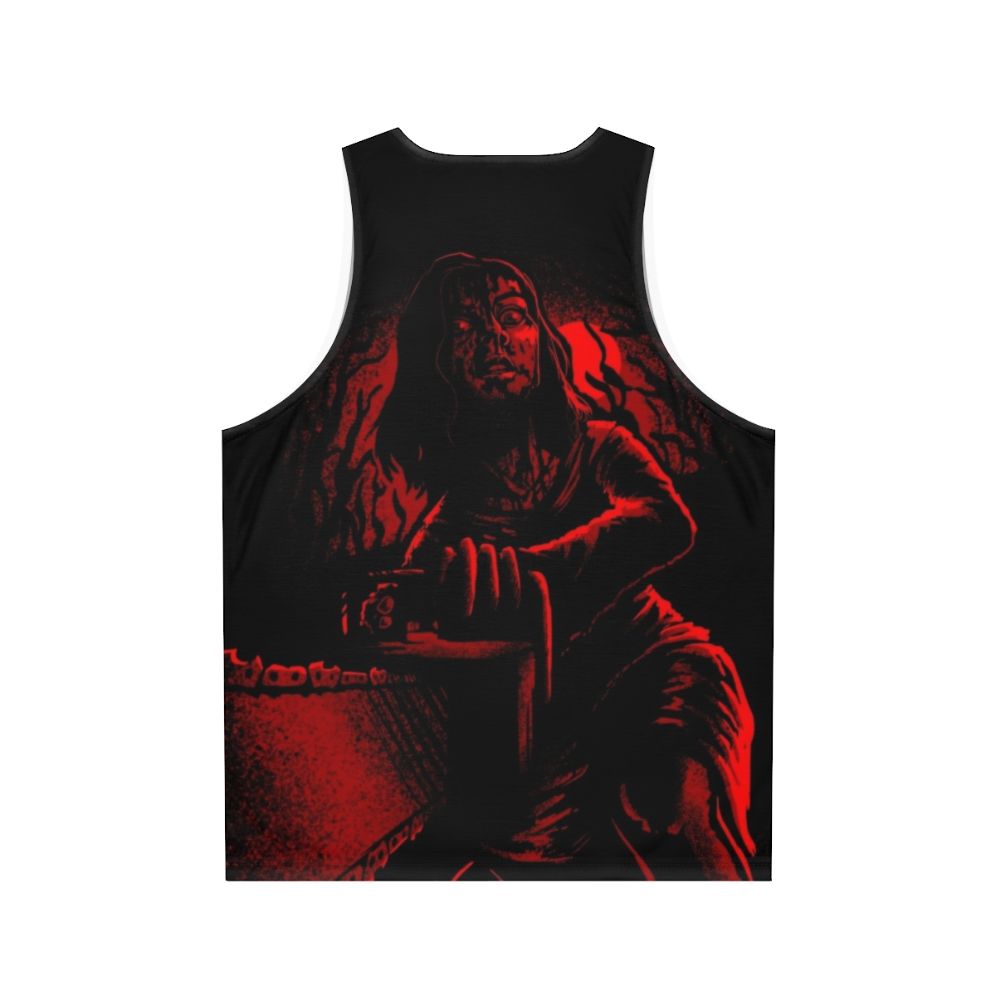 Unisex tank top inspired by the Evil Dead horror movie - Back