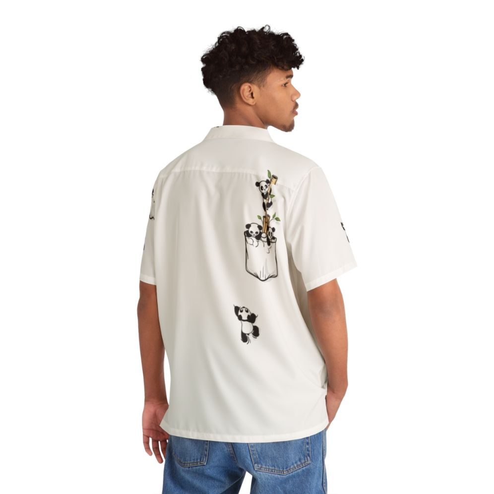 Pocket Pandas Hawaiian Shirt - People Back