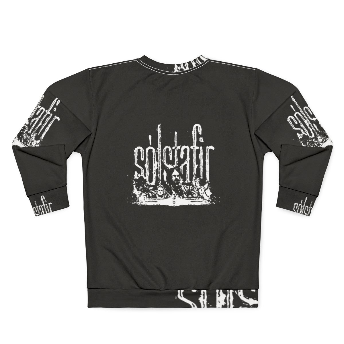 Solstafir Logo Black Metal Sweatshirt - Back