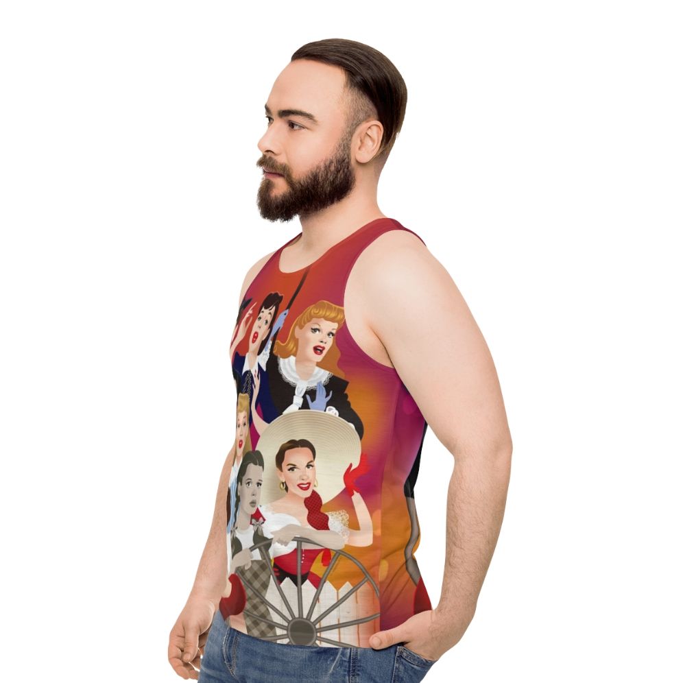 Alejandro Mogollo Art Unisex Tank Top - men side