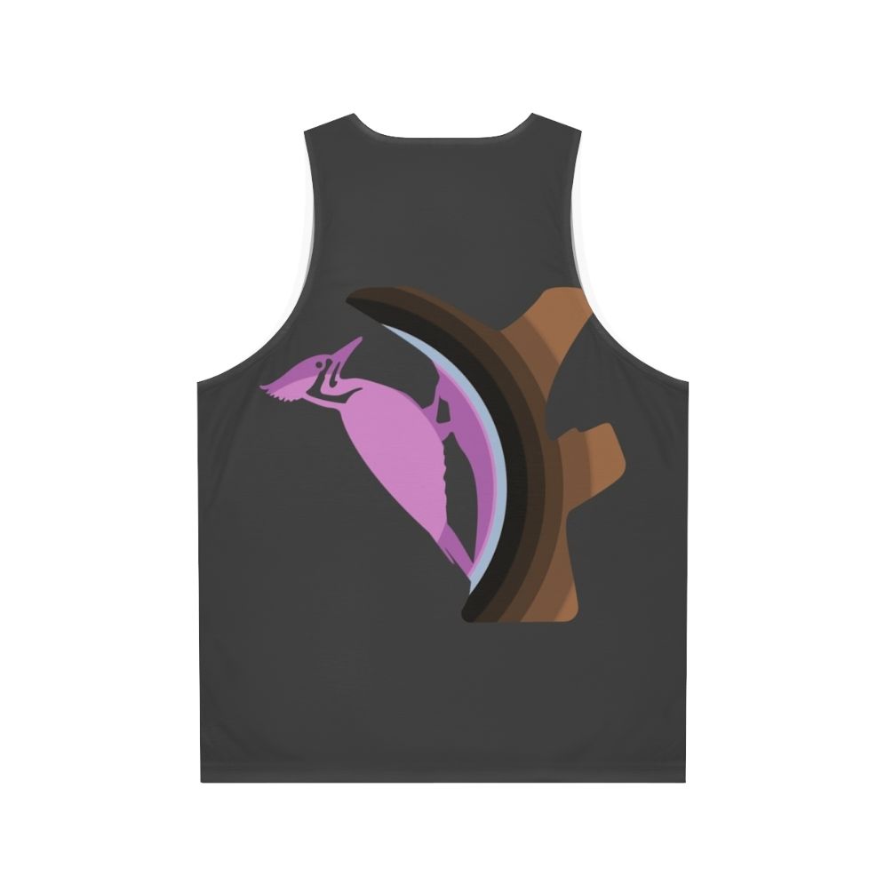 Woodpecker Legendary Animals Unisex Tank Top - Back