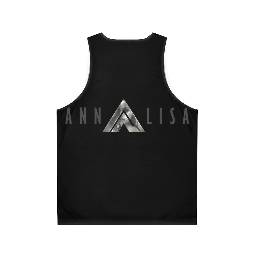 Annalisa Singer Italian Unisex Tank Top - Back