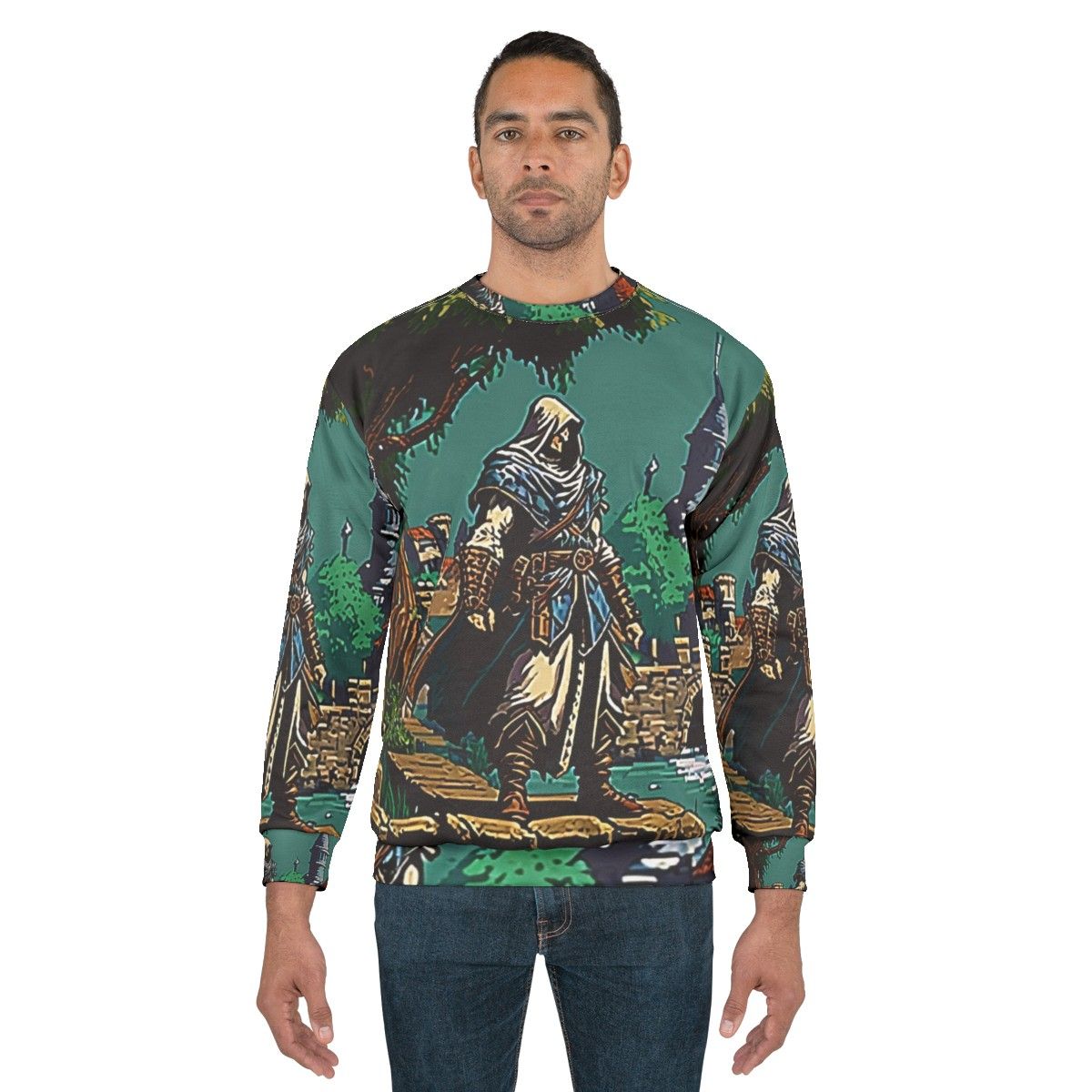 Assassins Creed Fan Art Sweatshirt - men