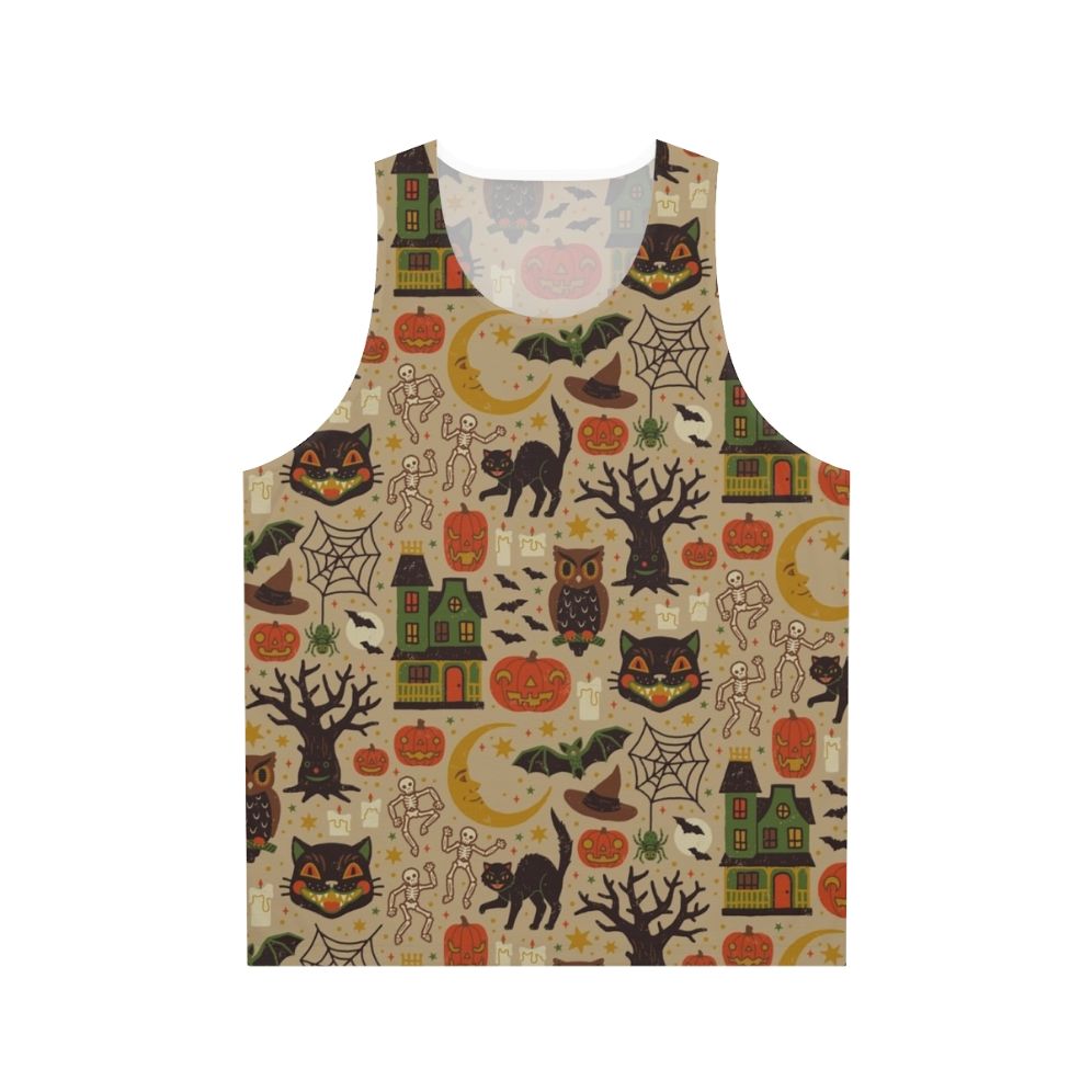 Vintage Halloween Unisex Tank Top