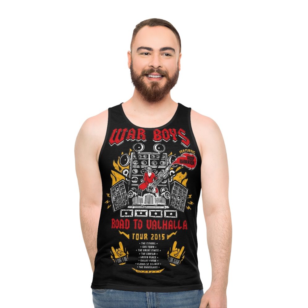 Unisex Road to Valhalla Tour Tank Top - men