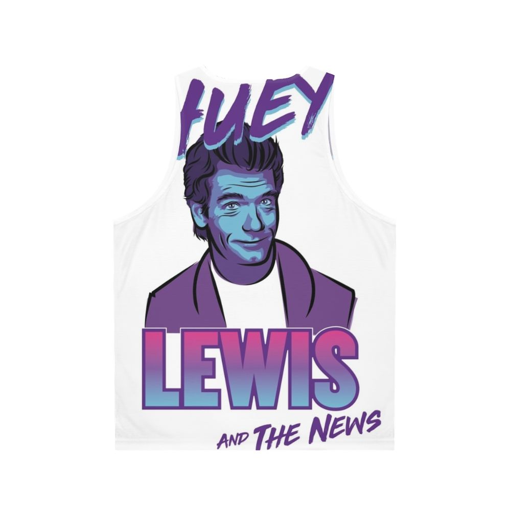 Huey Lewis & The News Unisex Tank Top - Back