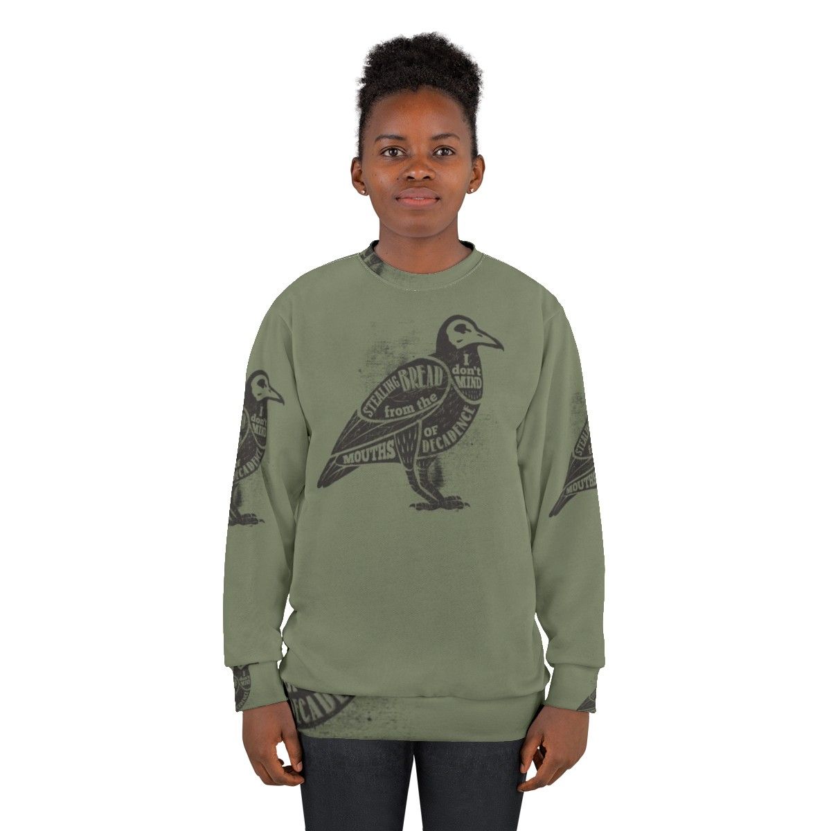 Vintage Hunger Strike Sweatshirt featuring Pearl Jam and Eddie Vedder - women