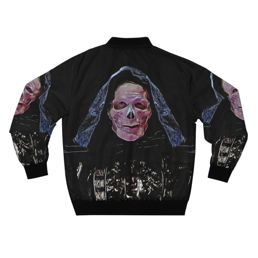 Skeletor Masters of the Universe 80s Retro Bomber Jacket - Back