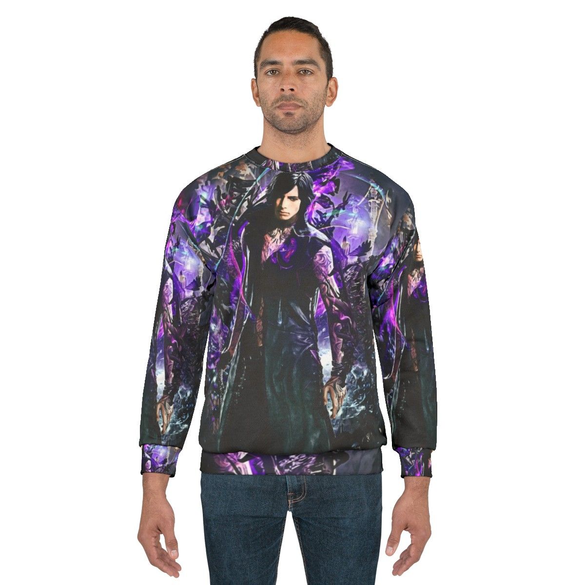 Devil May Cry 5 V Sweatshirt featuring Dante, Nero, and Vergil - men