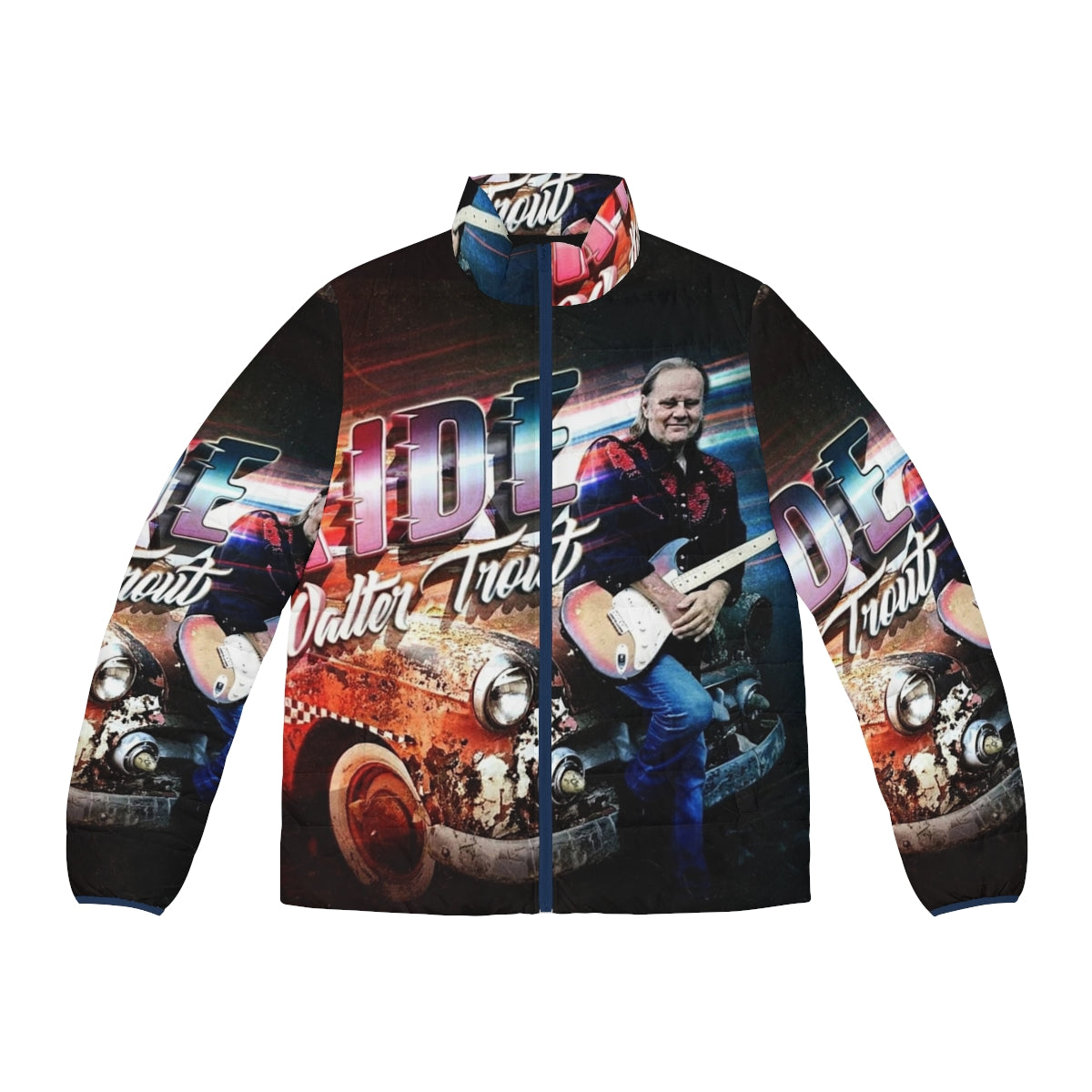 Walter White Meme Puffer Jacket featuring the iconic character from Breaking Bad