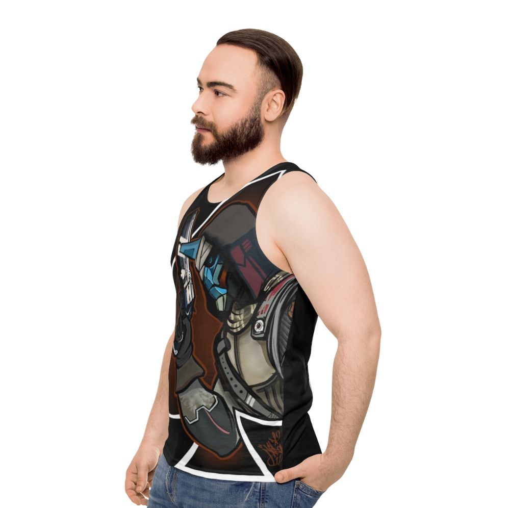 Destiny 2 Ace of Cayde Unisex Tank Top - men side