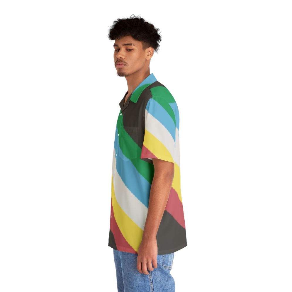 Disability Pride Flag Hawaiian Shirt - People Left