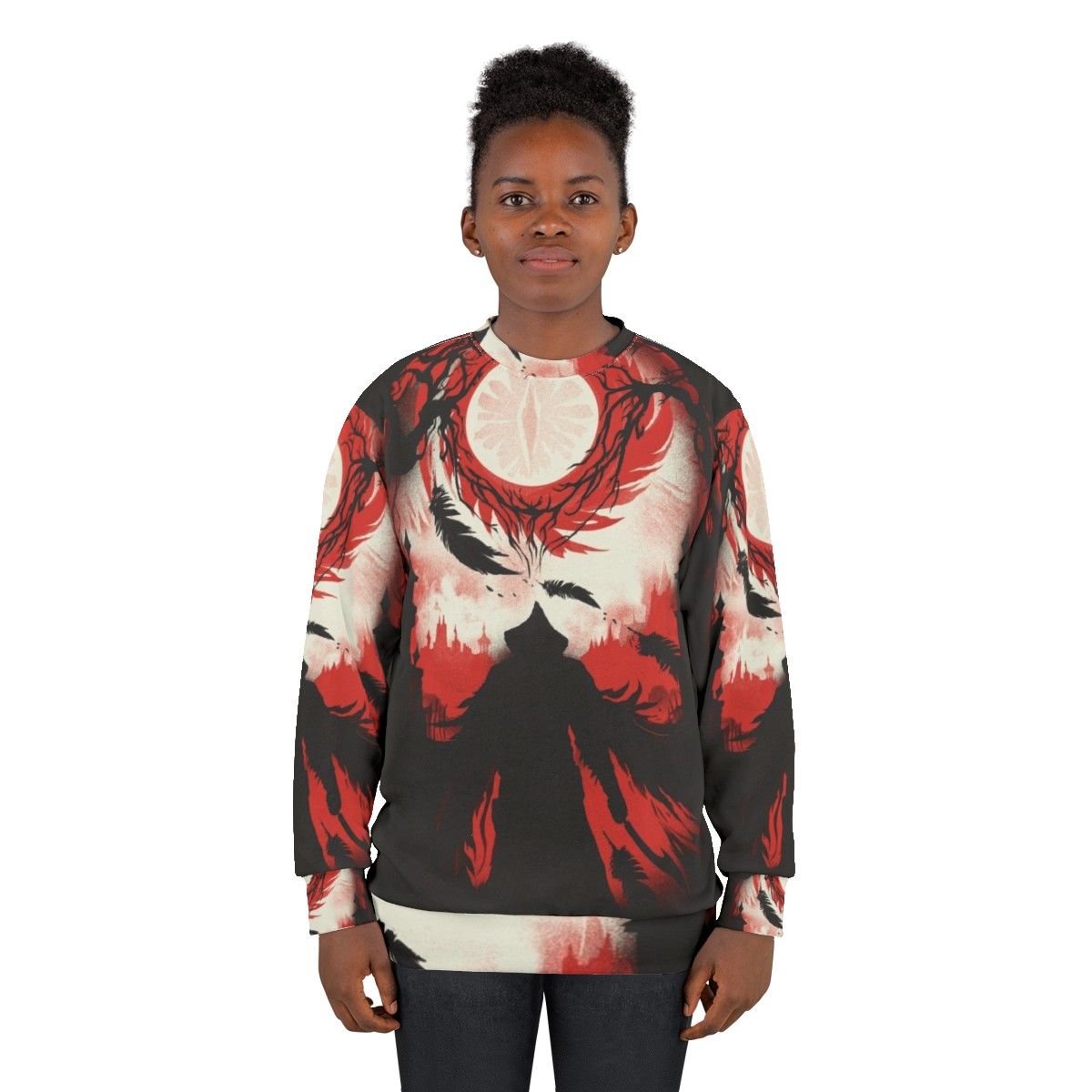 Nightly Hunt Begins Dark Souls Bloodborne Gaming Sweatshirt - women