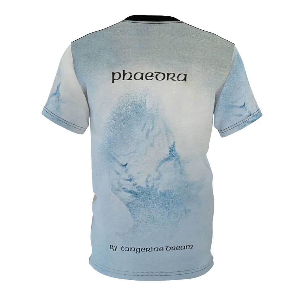 Phaedra-inspired psychedelic and electronic music t-shirt - Back