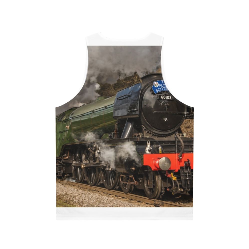 Flying Scotsman Unisex Tank Top - Back