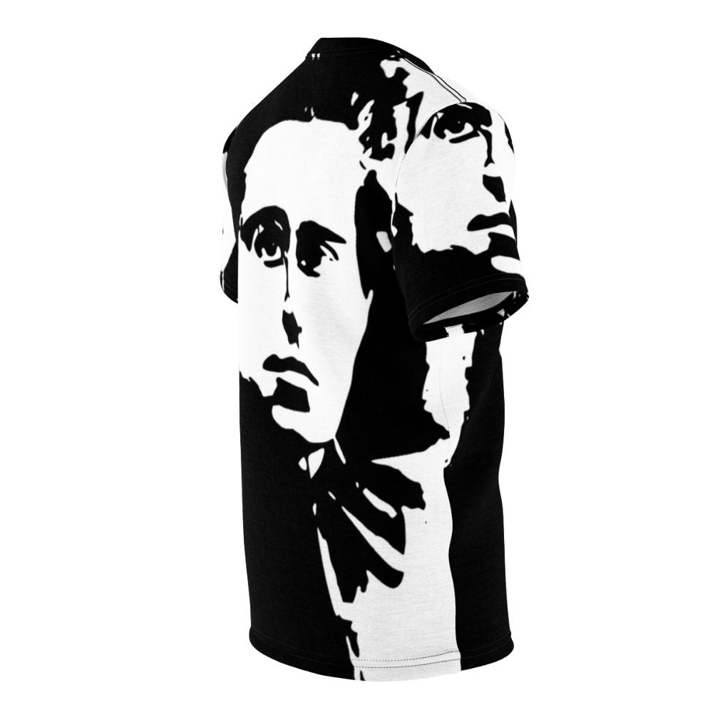 T-shirt featuring a portrait of Italian philosopher and political theorist Antonio Gramsci - men right