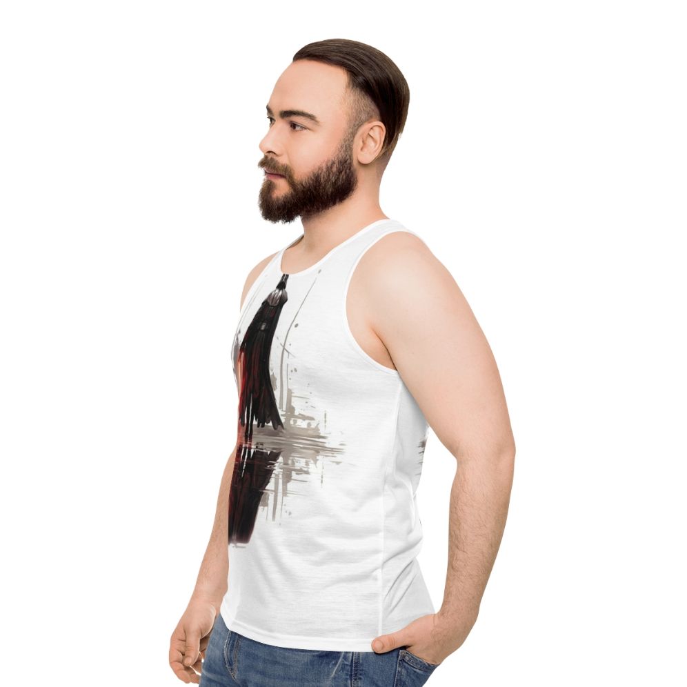 Darth Vader Sith Lord Unisex Tank Top - men side