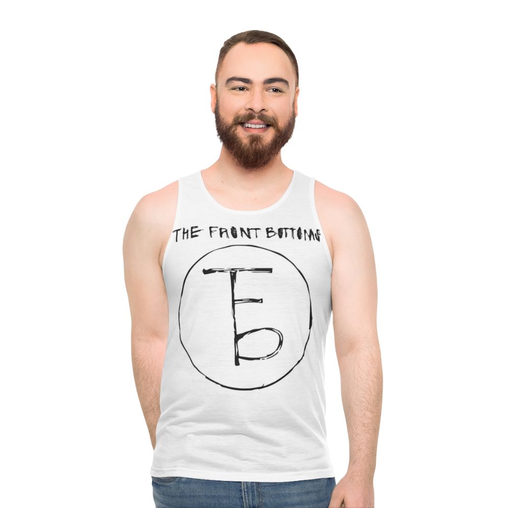 The Front Bottoms Unisex Band Logo Tank Top - men