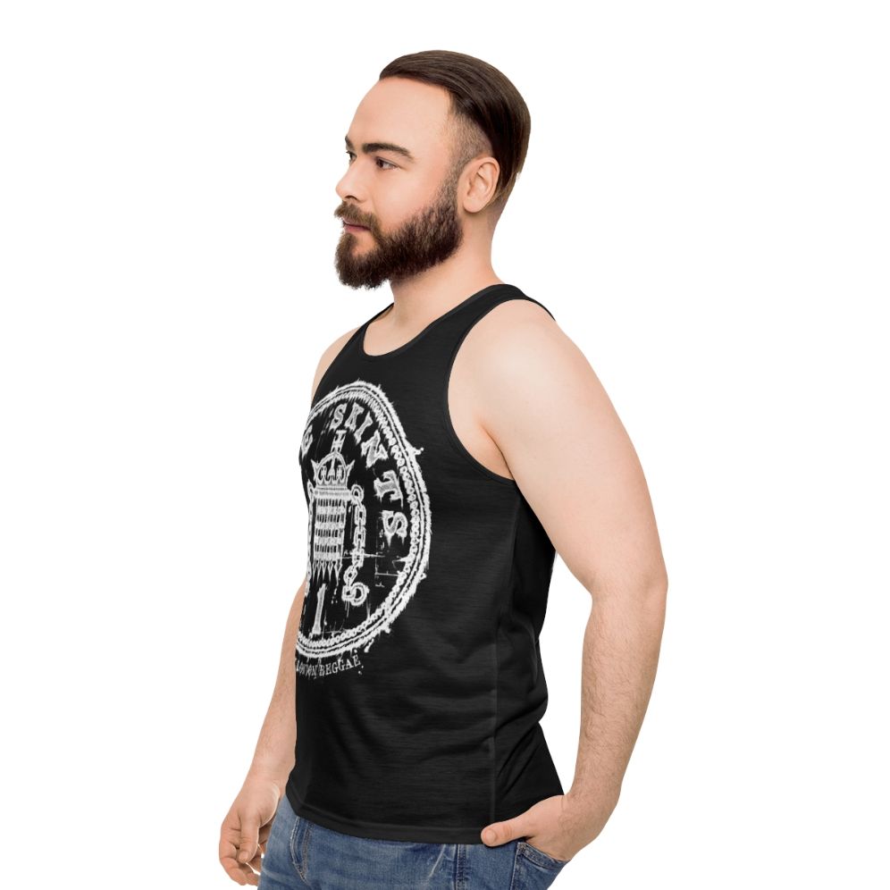 The Skints East London Reggae Unisex Tank Top - men side