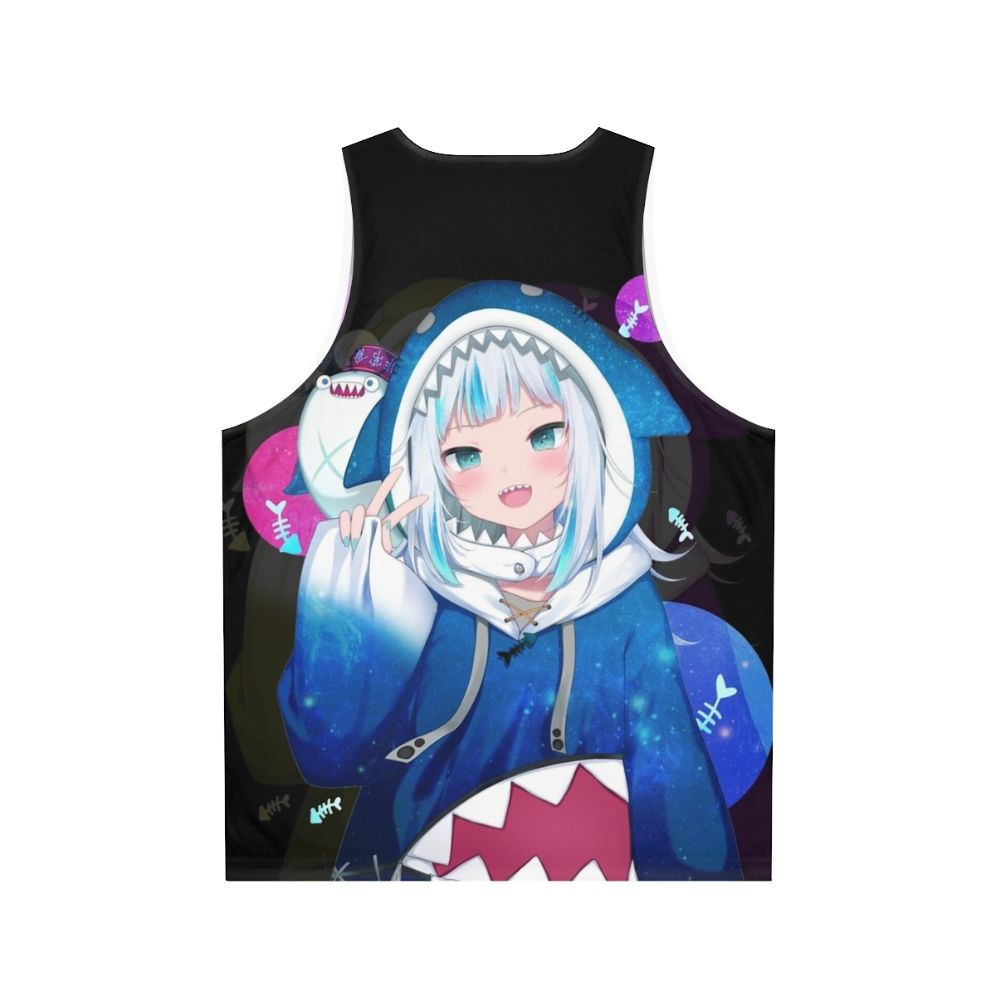 Gawr Gura Hololive EN Vtuber Anime Tank Top - Back