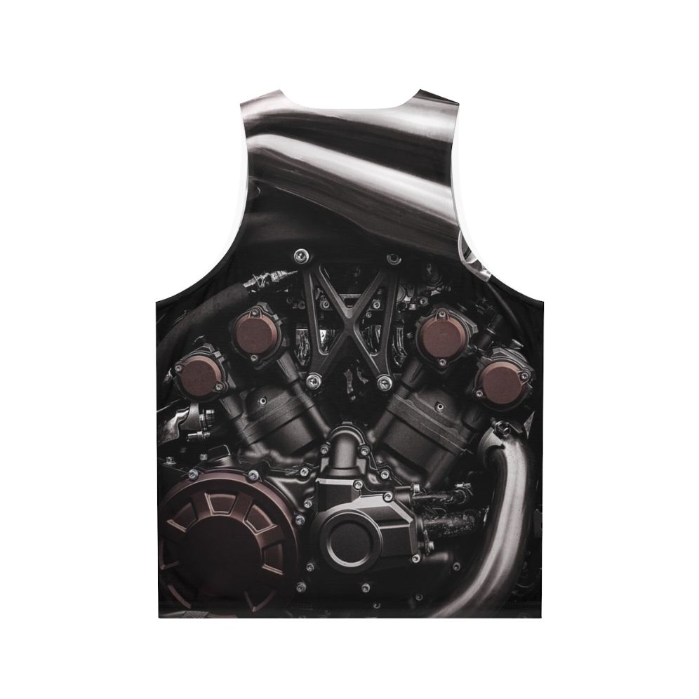 Vmax Unisex Motorcycle Tank Top - Back